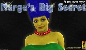 8 muses comic Marge's Big Secret image 1 