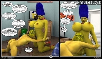 8 muses comic Marge's Big Secret image 11 