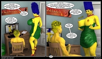 8 muses comic Marge's Big Secret image 5 