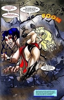 8 muses comic Mega Girl VS Countess Crush image 4 