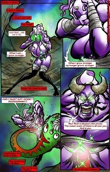 8 muses comic Mega Girl vs Bindstra - Cowbell image 4 