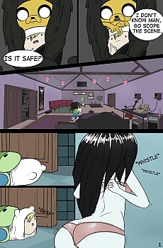 8 muses comic MisAdventure Time 1 - Marceline's Closet image 2 