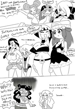 8 muses comic Miss Pokemon Contest image 2 