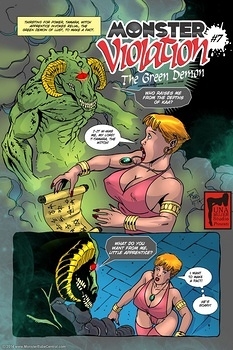 8 muses comic Monster Violation 7 - The Green Demon image 2 