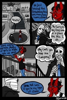 8 muses comic Mr Invisible & The Demon image 3 