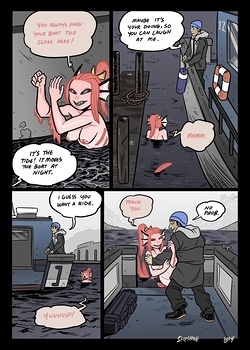 8 muses comic Mr Invisible Side Story - Mermaid image 3 