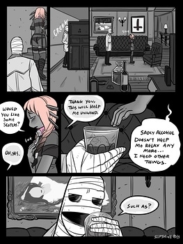 8 muses comic Mr Invisible & The Axolotl image 3 