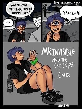 8 muses comic Mr Invisible & The Cyclops image 11 