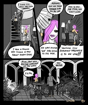 8 muses comic Mr Invisible & The Halloween Special image 5 