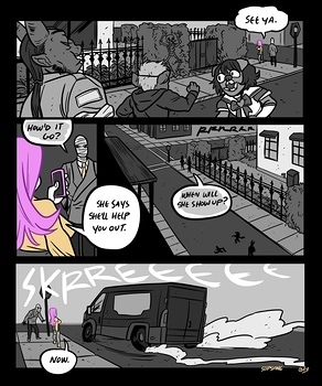 8 muses comic Mr Invisible & The Halloween Special image 6 