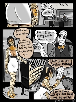 263px x 350px - Mr Invisible & The Mummy Porn Comic - 8 Muses Sex Comics