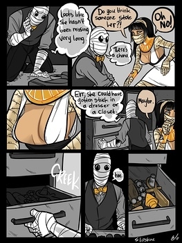 8 muses comic Mr Invisible & The Mummy image 4 