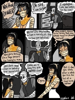 8 muses comic Mr Invisible & The Mummy image 5 