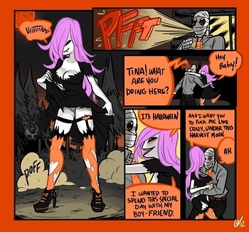 8 muses comic Mr Invisible & The Vampire 2 image 2 