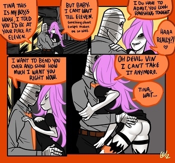 8 muses comic Mr Invisible & The Vampire 2 image 3 