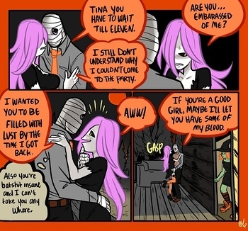 8 muses comic Mr Invisible & The Vampire 2 image 4 