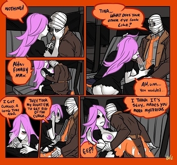 8 muses comic Mr Invisible & The Vampire 2 image 9 