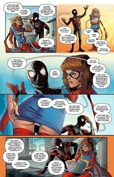 8 muses comic Ms Marvel Spider-Man image 3 