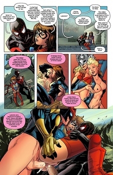 8 muses comic Ms Marvel Spider-Man image 4 