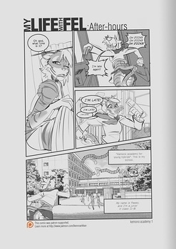 8 muses comic My Life With Fel - Kemono Academy image 2 