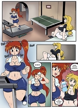 8 muses comic Nanoha And Fate's Workout image 2 