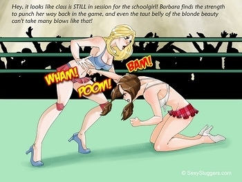 8 muses comic Naughty Fighters Wrestling League 1 image 18 