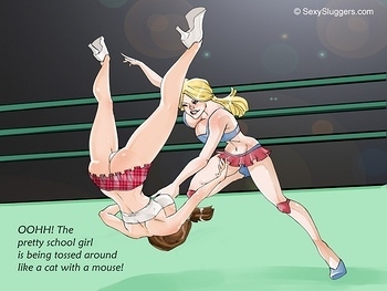 8 muses comic Naughty Fighters Wrestling League 1 image 8 