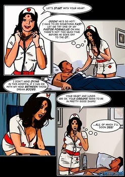 8 muses comic Naughty Nurse Neetu - The Nurse With A Big Heart And Bigger Boobs image 14 