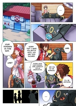 8 muses comic Night At The Pokemon Center image 2 