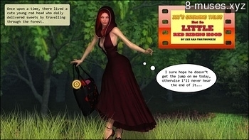 8 muses comic Not So Little Red Riding Hood image 1 
