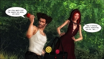 8 muses comic Not So Little Red Riding Hood image 3 