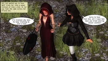 8 muses comic Not So Little Red Riding Hood image 5 