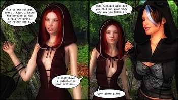 8 muses comic Not So Little Red Riding Hood image 6 