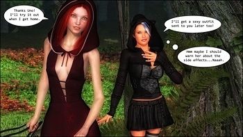 8 muses comic Not So Little Red Riding Hood image 7 