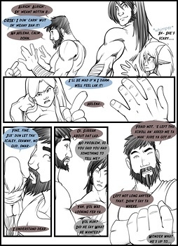 8 muses comic O.P. 2 - Hog-Tied image 3 