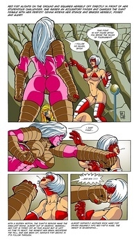 8 muses comic Omega Fighters 2 - Red Fist VS Giant Genna image 3 