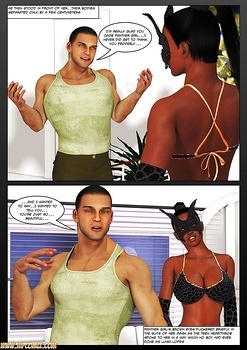 8 muses comic Panther Girl 3 image 9 