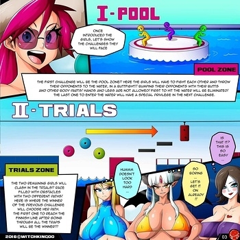 8 muses comic Pool Games image 4 