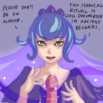 8 muses comic Princess Luna POV image 10 