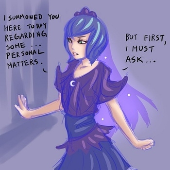 8 muses comic Princess Luna POV image 3 