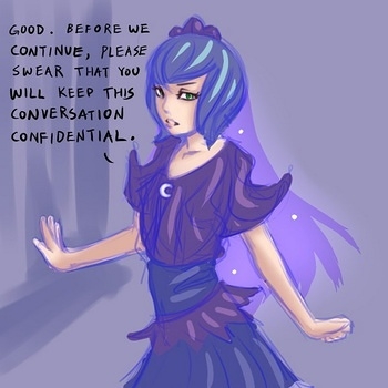 8 muses comic Princess Luna POV image 5 