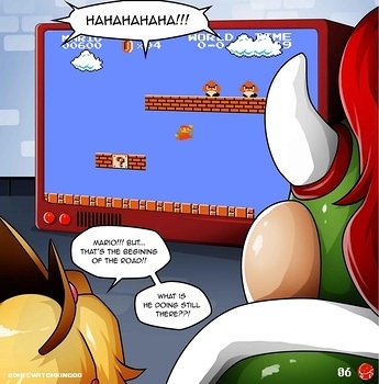 8 muses comic Princess Peach - Help Me Mario! image 7 