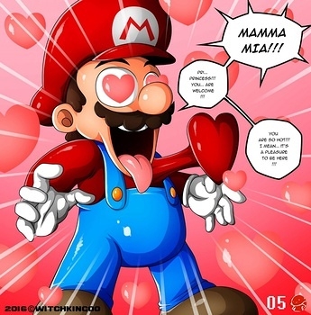 8 muses comic Princess Peach - Thanks Mario image 6 