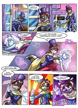 8 muses comic Raccoon Business 3 image 2 