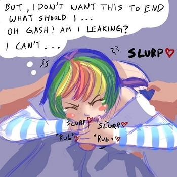 8 muses comic Rainbow Dash POV image 15 