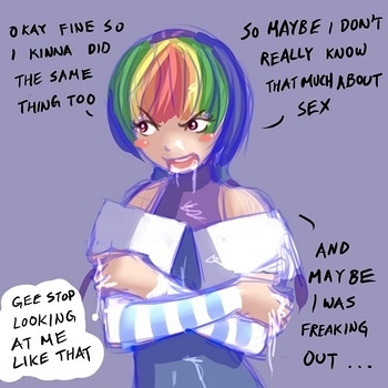 8 muses comic Rainbow Dash POV image 19 