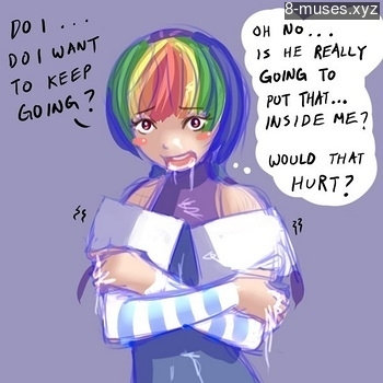 8 muses comic Rainbow Dash POV image 21 