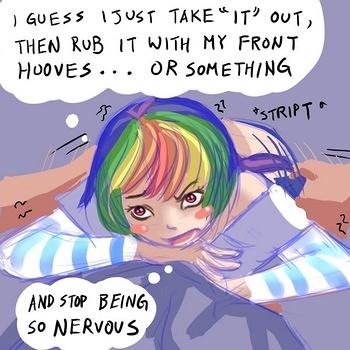 8 muses comic Rainbow Dash POV image 9 