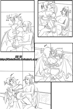 8 muses comic Ranma And Morrigan image 10 
