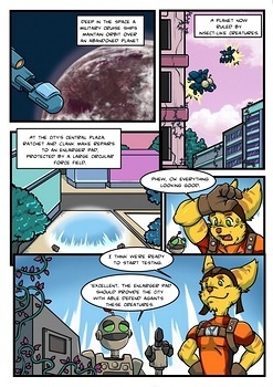 8 muses comic Ratchet & Clank image 2 